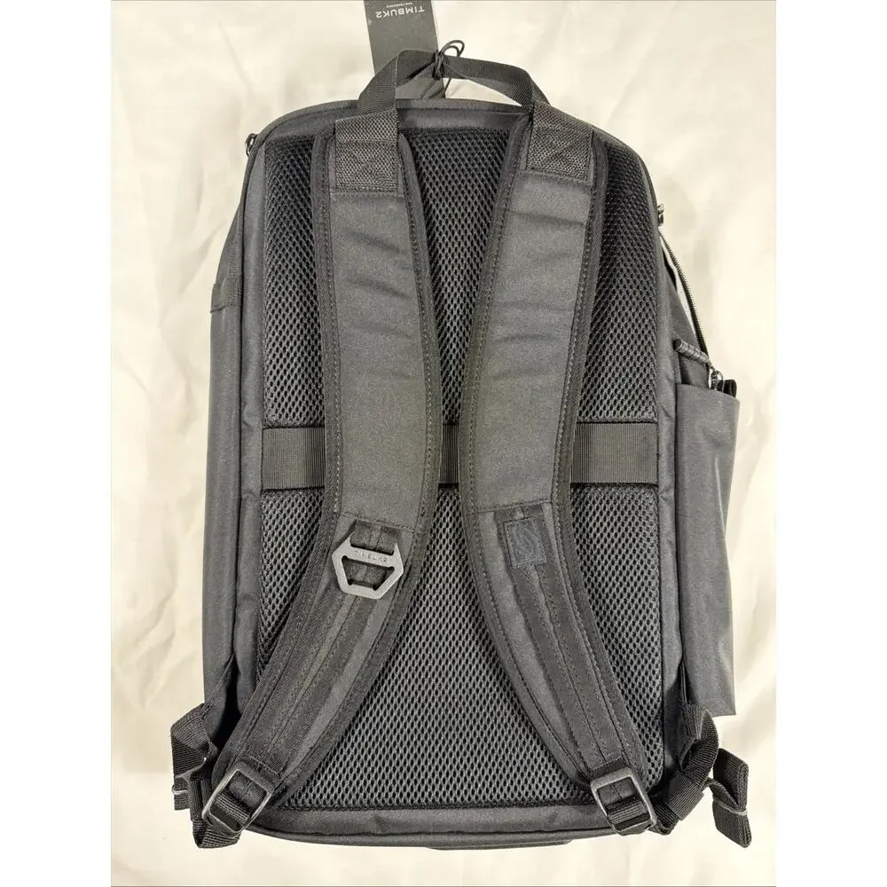 Timbuk2 Q Laptop Backpack 2.0 Eco Black Work Office NWT $145